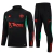 Conjunto Blusão Manchester United 2023 Treino Adidas - Preto