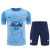Kit Manchester City 2024/25 - Camisa e Short de Jogo - Azul - (cópia) - (cópia) en internet