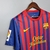 Camisa Barcelona I - 2011-12 - Masculino (Retro) - Vermelha e Azul