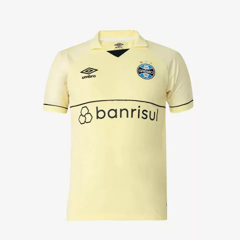 Camisa Grêmio 2023 - Goleiro Masculino - Amarelo