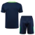 Kit Brasil Camisa e Short Treino 2024/25 - Azul na internet