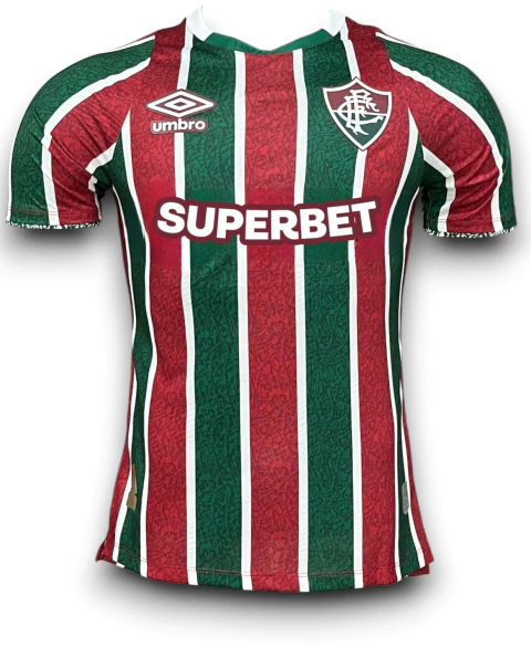 Camisa Fluminense 2024/25 - Patrocínios - Treino Masculina - Tricolor - (cópia) - buy online