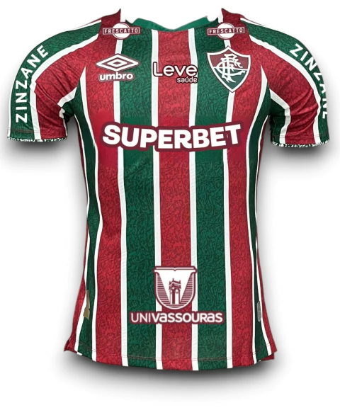 Camisa Fluminense 2024/25 - Patrocínios - Jogador Masculina - Tricolor - comprar online