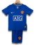 Kit Infantil Manchester United 2008/09 Retrô - Azul