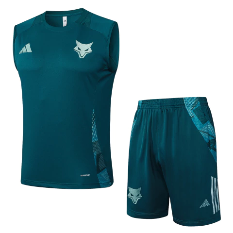 Kit Cruzeiro 2025/26 Regata e Short Treino - Verde Escuro - comprar online