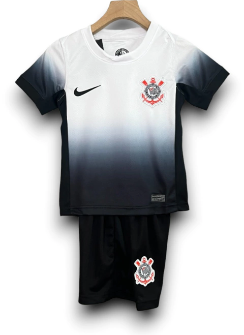 Kit Infantil Corinthians 2024/25 - Branca
