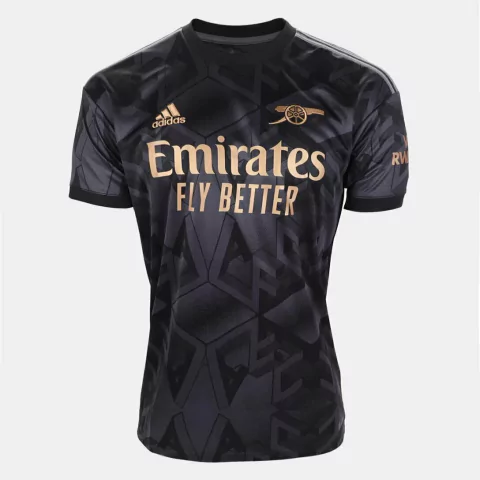 Camisa Arsenal III 22/23 - Torcedor Masculina - Preto