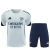 Kit Arsenal 2025/26 Camisa e Short Treino Masculino - Cinza na internet