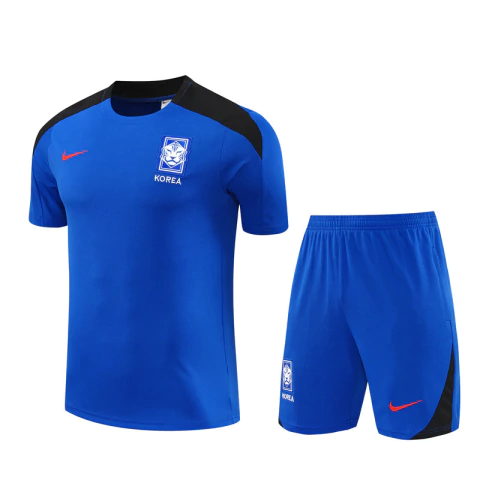 Kit Coreia do Sul 2024/25 - Camisa e Short Treino - Azul - comprar online