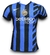 Camisa Inter de Milão 2024/25 Jogador Masculina - Azul e Preta