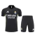 Kit Real Madrid 2025/26 Camisa e Short Treino Masculino - Preto na internet