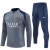 Conjunto Paris Saint Germain PSG 2025/26 Blusão e Calça de Treino - Masculino - Cinza na internet