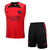 Kit Regata de Treino Paris Saint Germain (PSG) 2022 Masculino - Vermelha