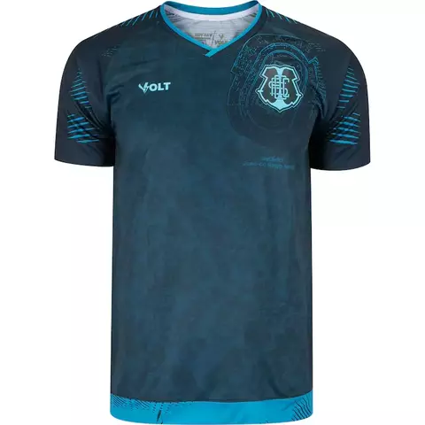 Camisa Santa Cruz 2024/25 Aquecimento - Pré Jogo Masculina - Azul