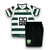 Kit Infantil Sporting 2001/03 Retro - Branca Verde