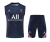 Kit Regata de Treino Paris Saint Germain (PSG) 2021 Masculino - Azul