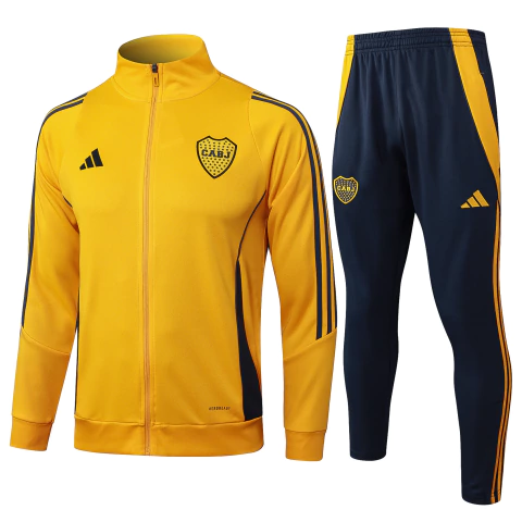 Conjunto Jaqueta Boca Juniors 2024/25 - Masculino - Amarelo - comprar online