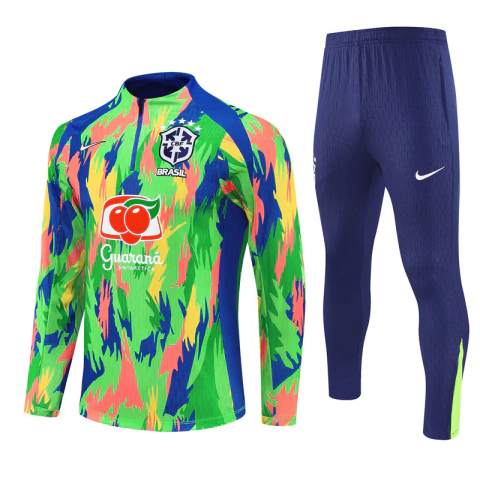 Conjunto Brasil Blusão e Calça 2024/25 - Treino Masculina - Verde Agua - (cópia) - comprar online