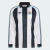 Camisa Newcastle 2024/25 Manga Longa Masculina - Branca Preto