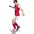 Kit Arsenal 2025/26 Camisa e Short de Jogo - Torcedor Masculino - Vermelho Branco na internet