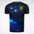 Camisa Botafogo 2024/25 Aquecimento - Pré Jogo Torcedor Masculina - Preta Azul