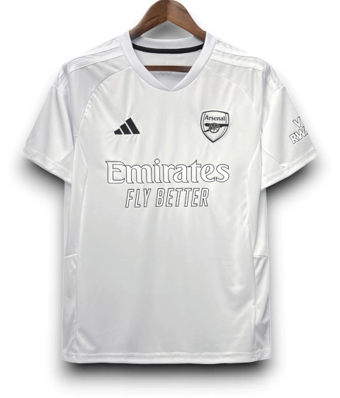 Camisa Arsenal 2023/24 - Torcedor Masculina - Off White