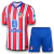 Kit Atlético Madrid Camisa e Short de Jogo 2024/25 - Vermelha Branca Azul