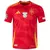 Camisa Espanha 2024/25 Patch UEFA Nations League e Eurocopa - Torcedor Masculina - Vermelha