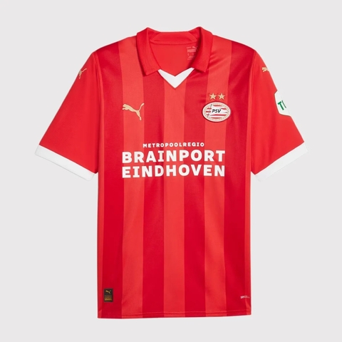 Camisa PSV 23/24 Torcedor Masculina - Vermelha