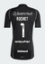 Camisa Internacional 2023/24 Goleiro Masculina - Preta na internet