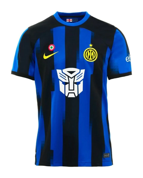 Camisa Inter de Milão Transformers 2023/24 - Torcedor Masculino - Azul