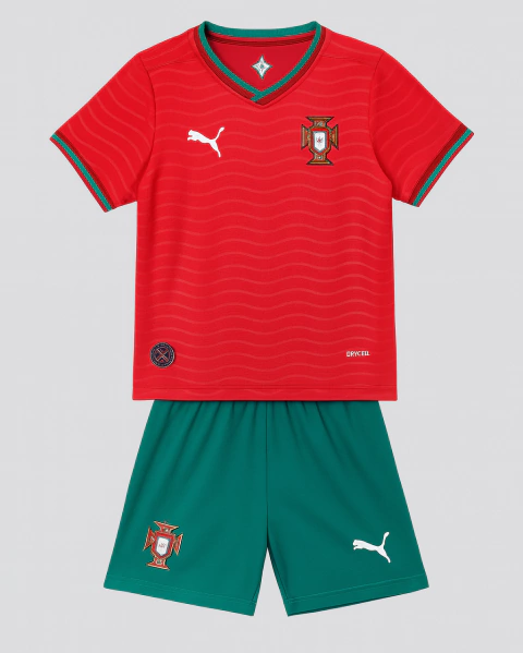 Kit Infantil Portugal 2026/27 - Vermelho - comprar online