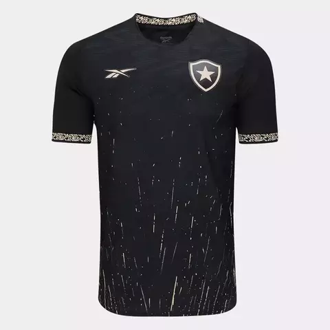 Camisa Botafogo 2024/25 Reebok Torcedor Masculina - Preta