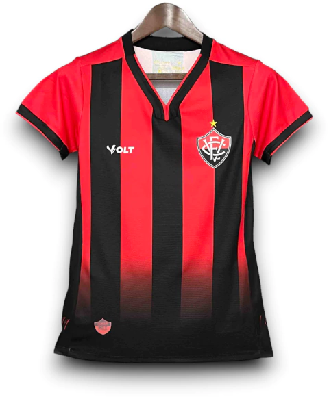 Camisa Vitoria 2024/25 Feminina - Rubronegra