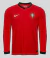 Camisa Portugal 2024/25 - Manga Longa Masculina - Vermelha