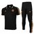 Kit Camisa Polo e Calça Internacional 2023 - Treino Masculino - Preta