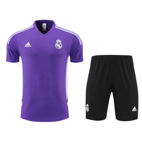Kit de Treino Real Madrid 2022 Masculino - Roxa
