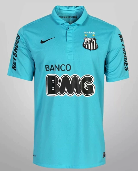 Camisa Santos 2012/13 - Retrô Masculina - Azul
