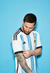 Camisa Argentina 2022 Torcedor Masculina - Branca e Azul - comprar online