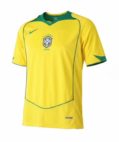 Camisa Brasil 2004 - Masculino Retro - Amarela - buy online