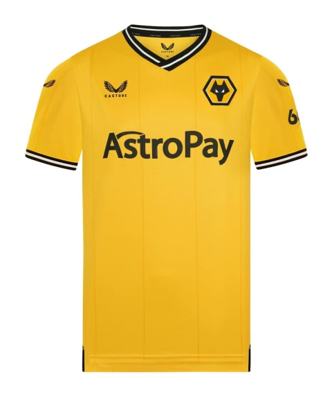 Camisa Wolverhampton (Wolves) 2023 Torcedor Masculina - Vermelha - (cópia)