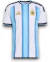 Camisa Argentina 2026/27 - Jogador Masculina - Azul e Branca