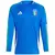Camisa Itália 2024/25 - Manga Longa Masculina - Azul