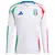 Camisa Itália 2024/25 - Manga Longa Masculina - Branca