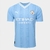 Kit Manchester City 2023 - Camisa e Short de Jogo - Torcedor - Azul - RRSPORTS | Camisas de Time - Frete grátis!