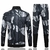 Conjunto Jaqueta Arsenal 2024/25 Treino Adidas - Preto Cinza Branco - comprar online