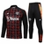 Conjunto Blusão Manchester United 2024/25 - Treino Adidas - Preta