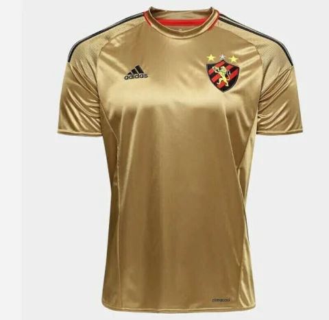 Camisa Sport III - 2016/17 - Retrô Masculino - Dourada