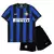 Kit Infantil Inter de Milão 2009/10 Retrô - Preto Azul