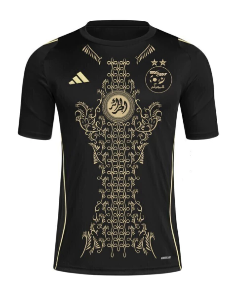 Camisa Argélia 2024/25 - Torcedor Masculina - Preta - comprar online